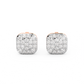Diamond Earring for her in Rose Gold DER23442
