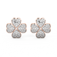 Diamond Earring for her in Rose Gold DER23446