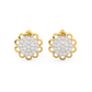 Diamond Earring for her in Yellow Gold DER23447