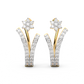 Diamond Earring for her in Yellow Gold DER23460