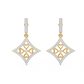 Diamond Earring for her in Yellow Gold DER23463
