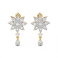 Diamond Earring for her in Yellow Gold DER23466