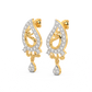 Diamond Earring for her in Yellow Gold DER23467