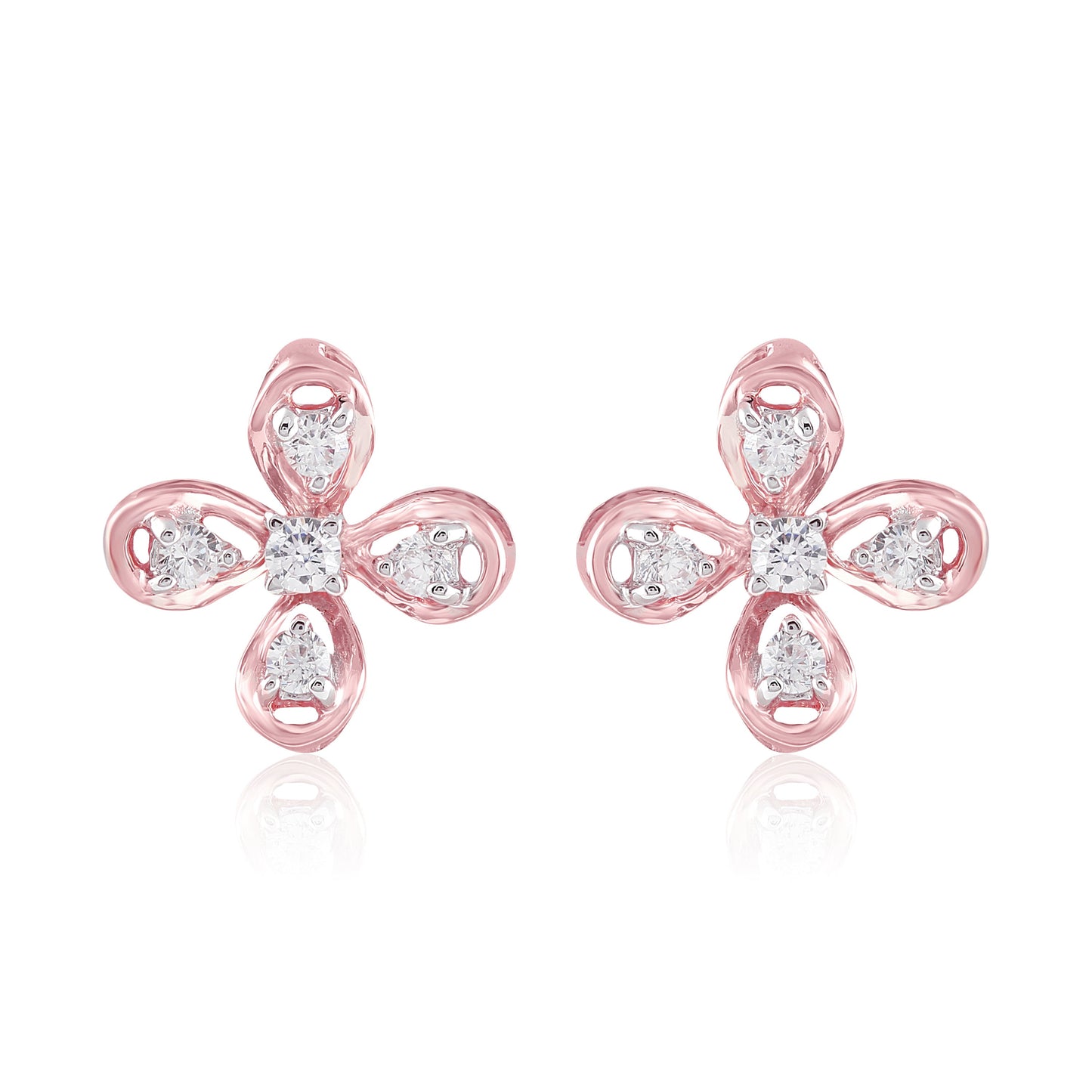 Petunia Diamond Earrings