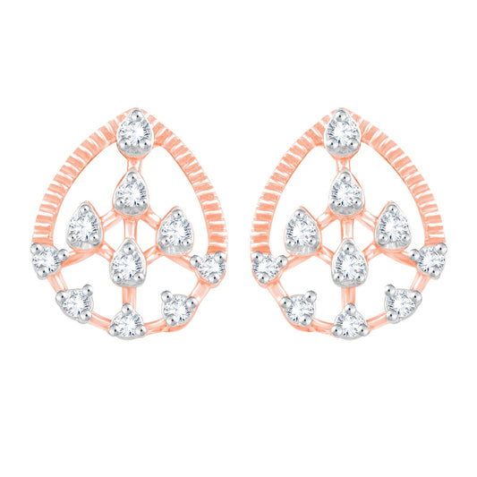 Plume Diamond Earrings
