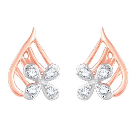 Moire Diamond Earrings