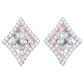 Carre Diamond Earrings