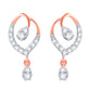 Diamond Earring for her in Rose Gold DER23759