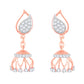 Diamond Earring for her in Rose Gold DER23760