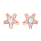 Diamond Earring for her in Rose Gold DER23765