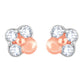 Diamond Earring for her in Rose Gold DER23775