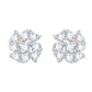 Diamond Earring for her in Rose Gold DER23781