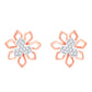 Diamond Earring for her in Rose Gold DER23786