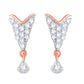 Diamond Earring for her in Rose Gold DER23790