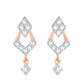 Diamond Earring for her in Rose Gold DER23794