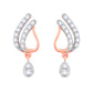 Diamond Earring for her in Rose Gold DER23798