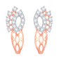 Diamond Earring for her in Rose Gold DER23800