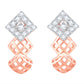 Diamond Earring for her in Rose Gold DER23803