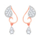 Diamond Earring for her in Rose Gold DER23806