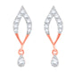 Diamond Earring for her in Rose Gold DER23815