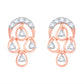 Diamond Earring for her in Rose Gold DER23819