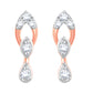Diamond Earring for her in Rose Gold DER23837