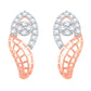 Diamond Earring for her in Rose Gold DER23838