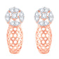 Diamond Earring for her in Rose Gold DER23839