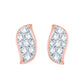 Diamond Earring for her in Rose Gold DER23847