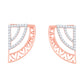 Diamond Earring for her in Rose Gold DER23852