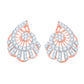 Diamond Earring for her in Rose Gold DER23855