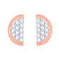 Diamond Earring for her in Rose Gold DER23862