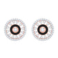 Diamond Earring for her in Rose Gold DER23863