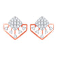 Diamond Earring for her in Rose Gold DER23868