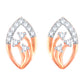 Diamond Earring for her in Rose Gold DER23884