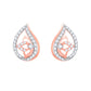 Diamond Earring for her in Rose Gold DER23893