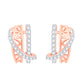 Diamond Earring for her in Rose Gold DER23898