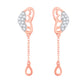 Diamond Earring for her in Rose Gold DER23900