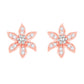 Diamond Earring for her in Rose Gold DER23901
