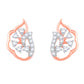 Diamond Earring for her in Rose Gold DER23903