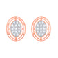 Diamond Earring for her in Rose Gold DER23904