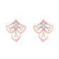 Diamond Earring for her in Rose Gold DER23910