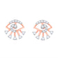 Diamond Earring for her in Rose Gold DER23911