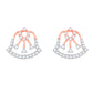 Diamond Earring for her in Rose Gold DER23914