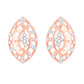 Diamond Earring for her in Rose Gold DER23930