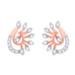 Diamond Earring for her in Rose Gold DER23936