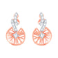 Diamond Earring for her in Rose Gold DER23941