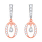 Diamond Earring for her in Rose Gold DER23950