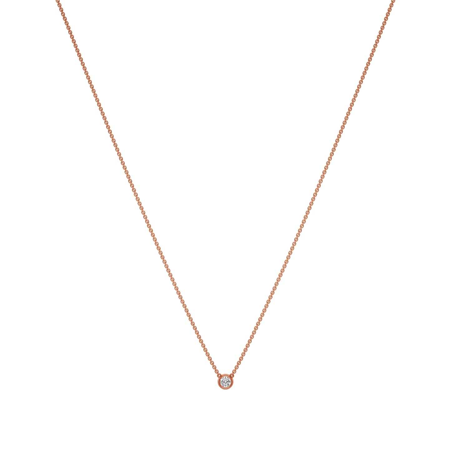 Amber Stylish Diamond Necklace