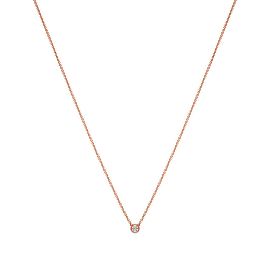 Amber Stylish Diamond Necklace